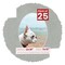 Light Grey Suede Mat Board for 12x18 Frames - Oval Opening for 11x15 Photos